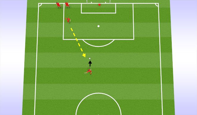 Football/Soccer Session Plan Drill (Colour): Screen 3