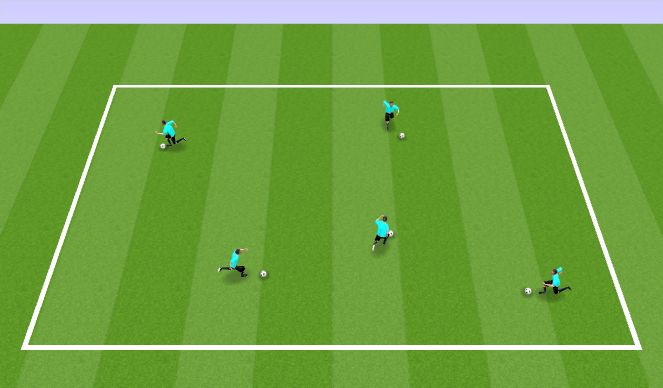 Football/Soccer Session Plan Drill (Colour): Screen 2