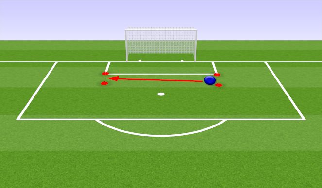 Football/Soccer Session Plan Drill (Colour): Sprint Assessment