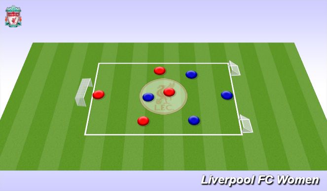 Football/Soccer Session Plan Drill (Colour): Screen 3