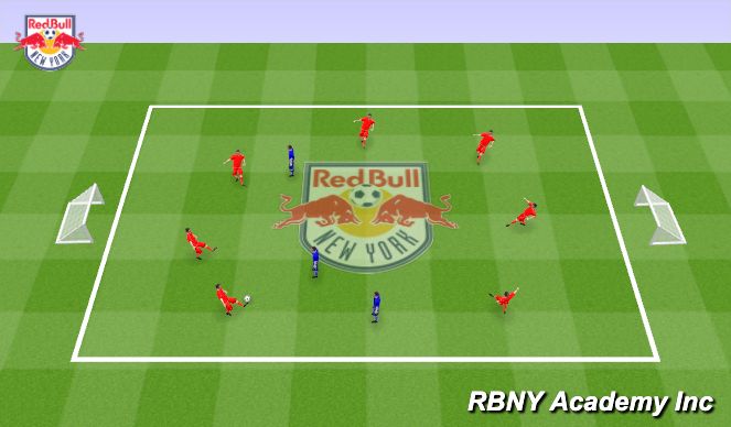 Football/Soccer Session Plan Drill (Colour): MAIN ACTIVITY 