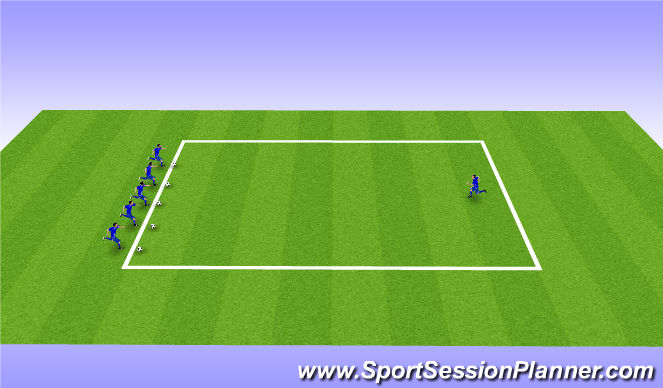 Football/Soccer Session Plan Drill (Colour): Screen 1