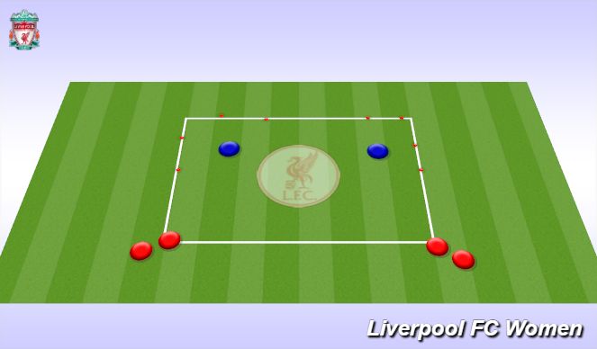 Football/Soccer Session Plan Drill (Colour): Screen 1