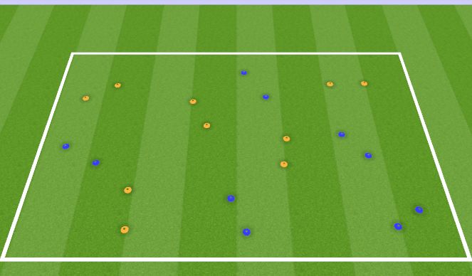 Football/Soccer Session Plan Drill (Colour): Activity 1: Pass through Gates