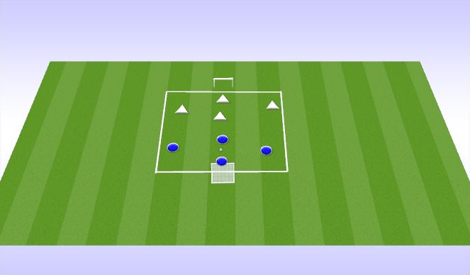 Football/Soccer Session Plan Drill (Colour): Match