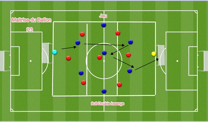 Football/Soccer: Maitrise du Ballon (Tactical: Position specific, Moderate)