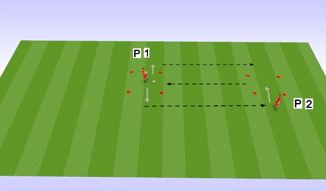 Football/Soccer Session Plan Drill (Colour): Screen 1