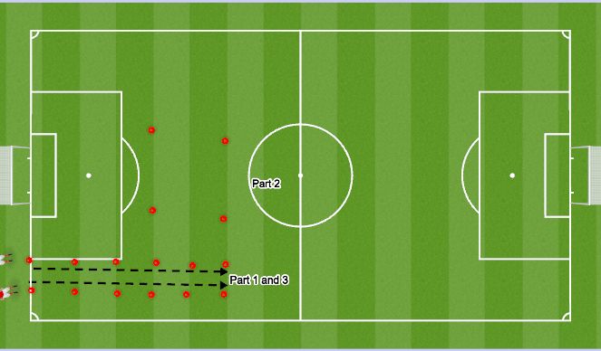 Football/Soccer Session Plan Drill (Colour): FiFa11+