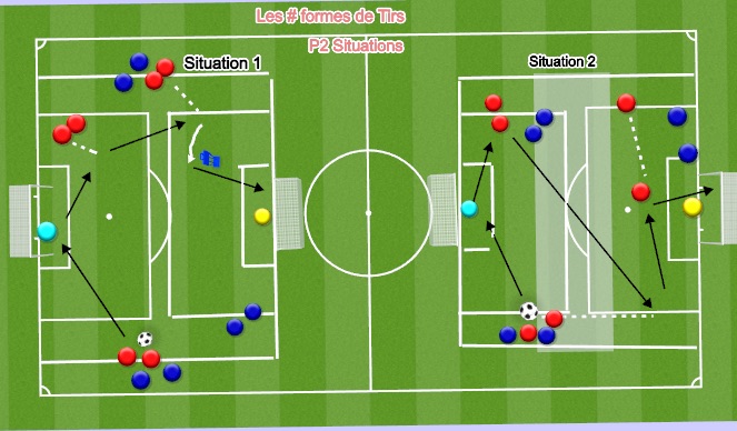 Football/Soccer Session Plan Drill (Colour): Screen 1