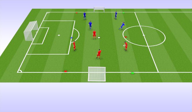 Football/Soccer Session Plan Drill (Colour): Enjoy/Express