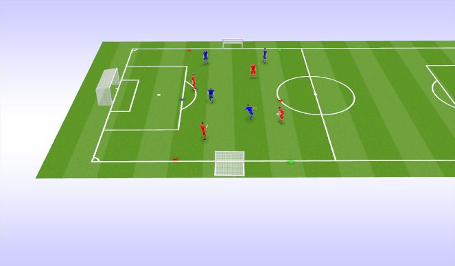 Football/Soccer Session Plan Drill (Colour): Game