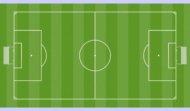 Football/Soccer Session Plan Drill (Colour): Warm Up