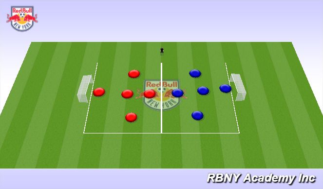 Football/Soccer Session Plan Drill (Colour): Match