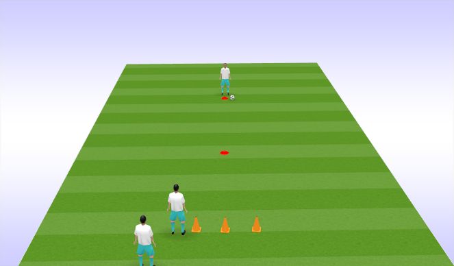 Football/Soccer Session Plan Drill (Colour): Animation 2