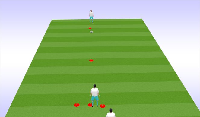 Football/Soccer Session Plan Drill (Colour): Animation 3