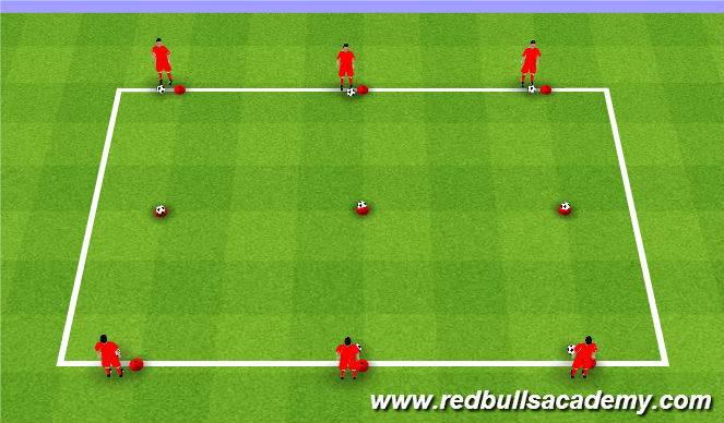 Football/Soccer Session Plan Drill (Colour): Passing Tournament