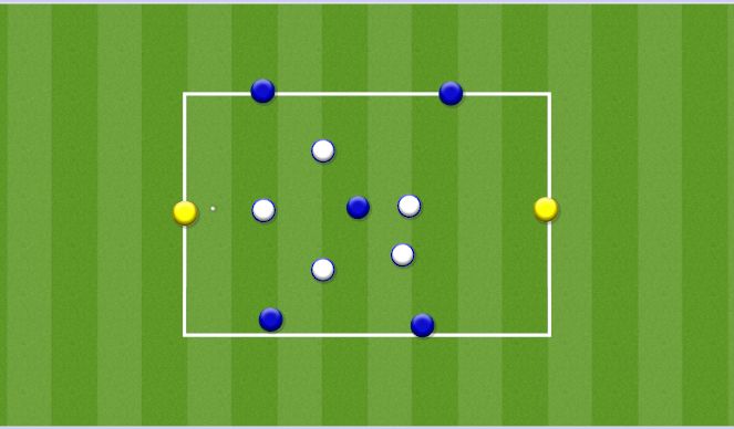 Football/Soccer Session Plan Drill (Colour): Overtalsspil