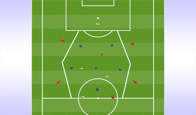 Football/Soccer Session Plan Drill (Colour): Positionsmatch