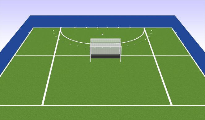 Hockey Session Plan Drill (Colour): Screen 3