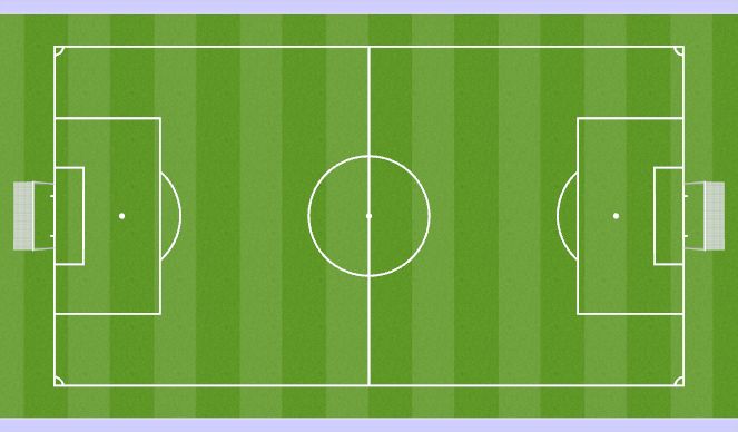 Football/Soccer Session Plan Drill (Colour): Set up