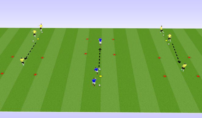 Football/Soccer Session Plan Drill (Colour): MT 2