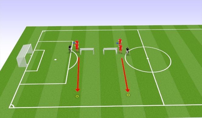 Football/Soccer Session Plan Drill (Colour): Races