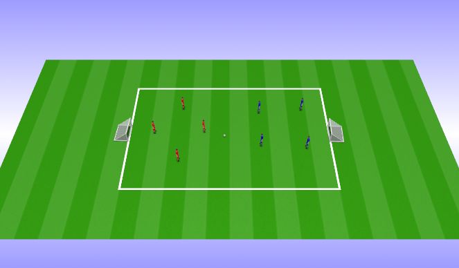 Football/Soccer Session Plan Drill (Colour): Arrival