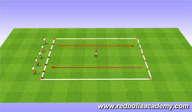 Football/Soccer Session Plan Drill (Colour): Red,Green,Yellow Light W/ Police officer