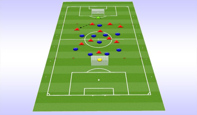 Football/Soccer Session Plan Drill (Colour): Game