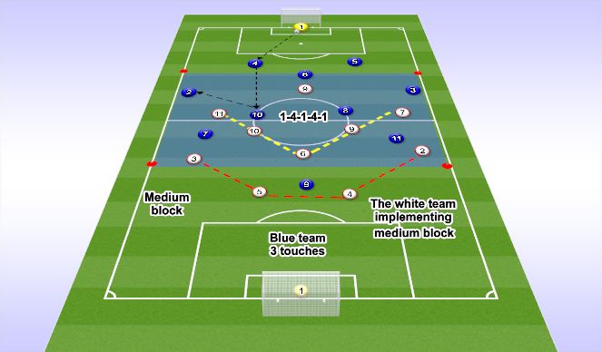 Football Soccer: System Of Play (tactical: Full Game Form, Moderate)