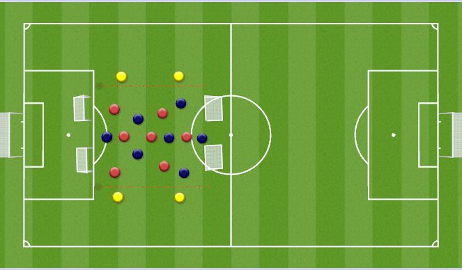 Football/Soccer Session Plan Drill (Colour): Screen 1