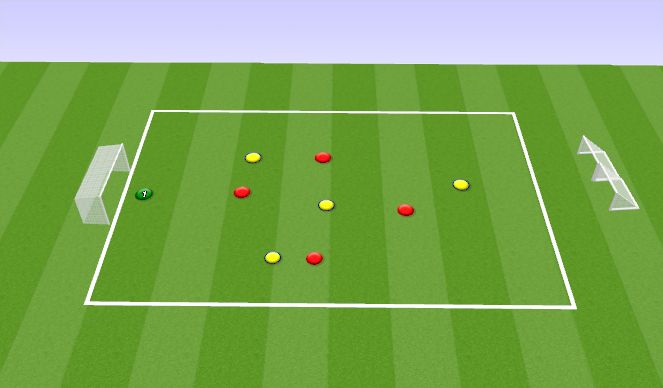 Football/Soccer Session Plan Drill (Colour): Game Form