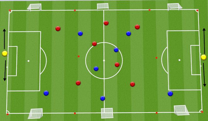 Football/Soccer Session Plan Drill (Colour): Screen 1