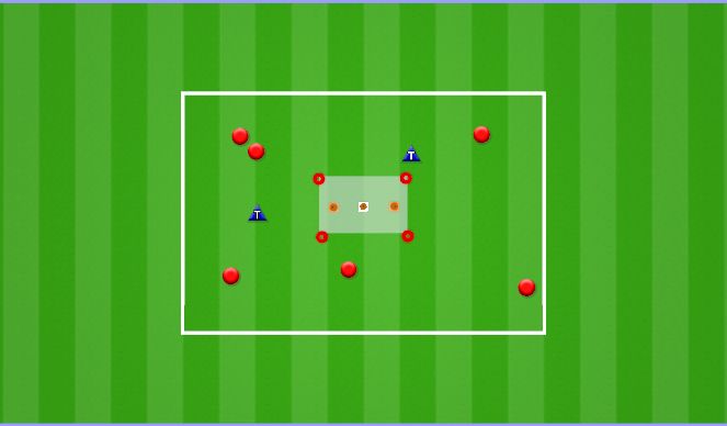 Football/Soccer Session Plan Drill (Colour): ABC's Hospital Tag