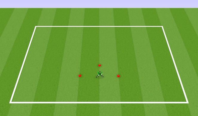 Football/Soccer Session Plan Drill (Colour): Cross Ball Intro 