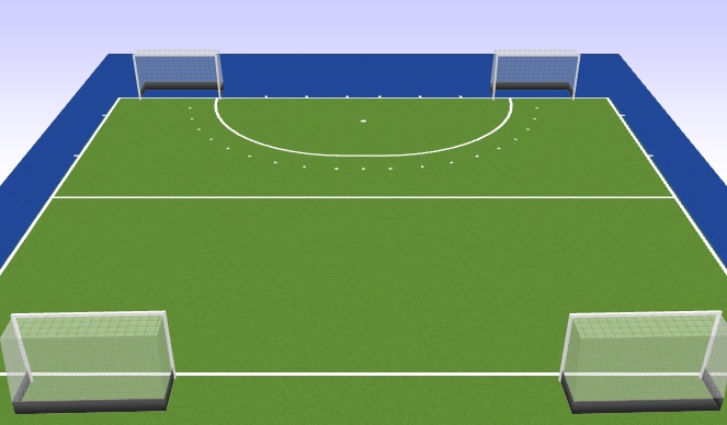 Hockey Session Plan Drill (Colour): Screen 1