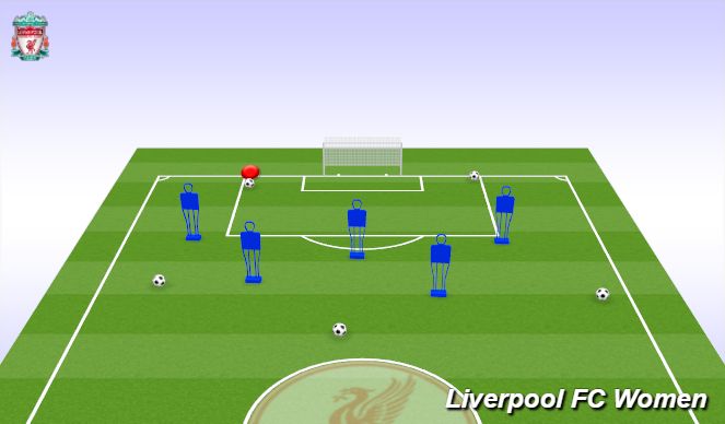 Football/Soccer Session Plan Drill (Colour): Screen 1