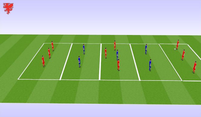 Football/Soccer Session Plan Drill (Colour): Screen 5