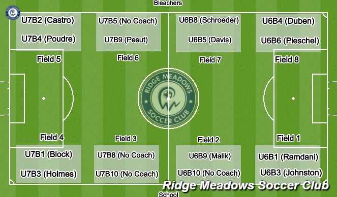 Football/Soccer Session Plan Drill (Colour): U6/U7 Monday (WSS)