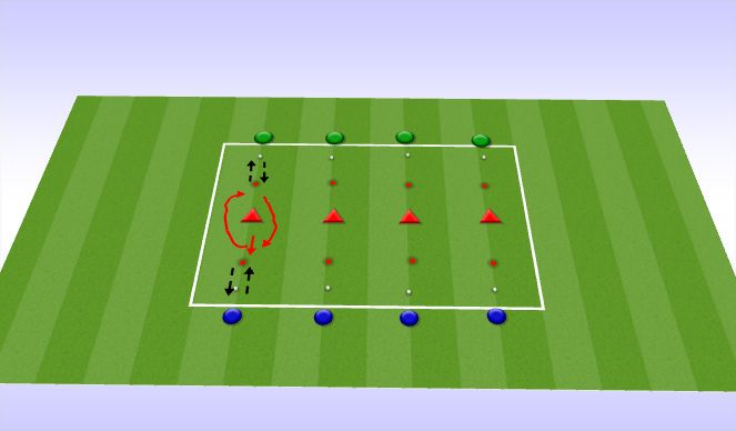 Football/Soccer Session Plan Drill (Colour): Screen 1