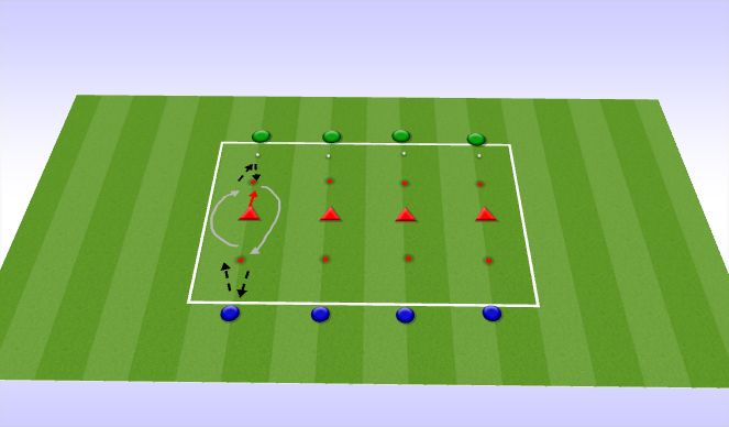 Football/Soccer Session Plan Drill (Colour): Screen 2