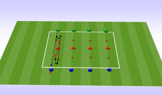 Football/Soccer Session Plan Drill (Colour): Screen 3