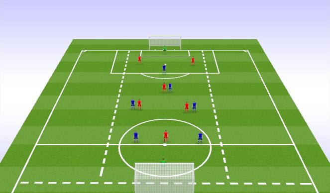 Football/Soccer Session Plan Drill (Colour): TG