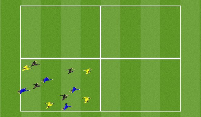 Football/Soccer Session Plan Drill (Colour): Chaotic Passing