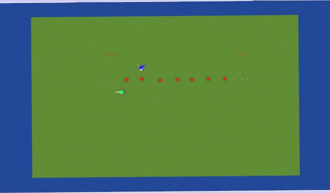 Hockey Session Plan Drill (Colour): Screen 1