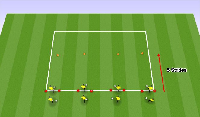 Football/Soccer Session Plan Drill (Colour): Turns