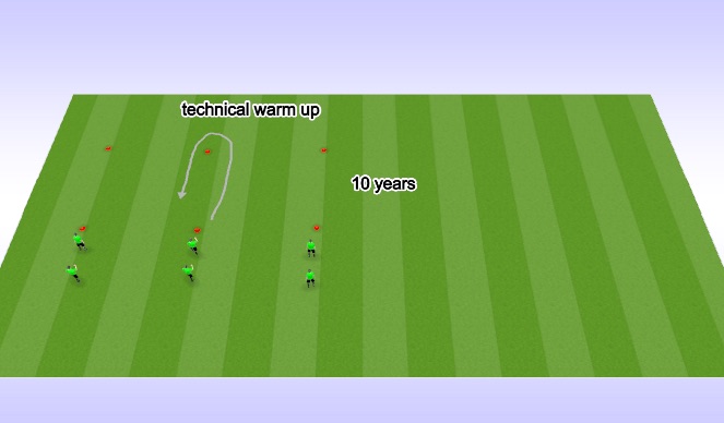 Football/Soccer Session Plan Drill (Colour): Screen 1