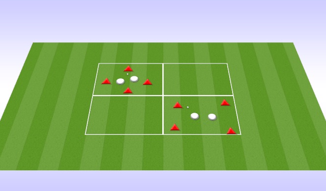 Football/Soccer Session Plan Drill (Colour): Skill Development