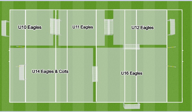 Football/Soccer Session Plan Drill (Colour): 19:00-19:30