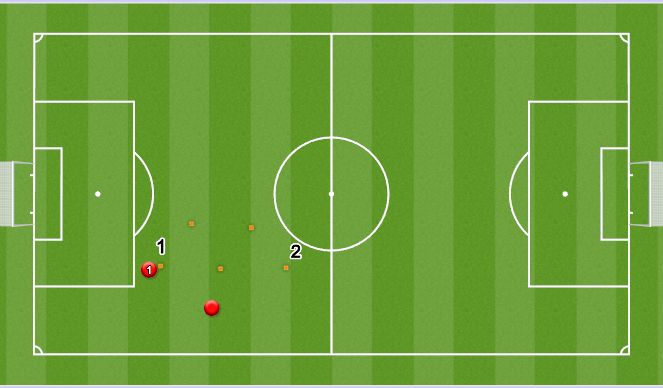 Football/Soccer Session Plan Drill (Colour): Screen 1